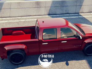 GMC sierra crew cab 2013 Model 3D