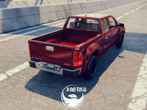 GMC sierra crew cab 2013 Model 3D