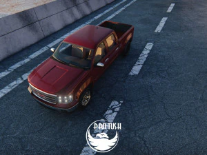 GMC sierra crew cab 2013 3D Model