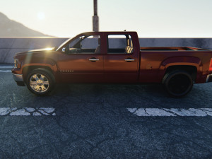 GMC sierra crew cab 2013 Model 3D