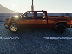 GMC sierra crew cab 2013 3D Model