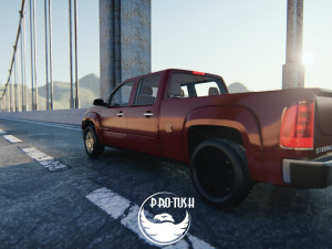 GMC sierra crew cab 2013 Model 3D