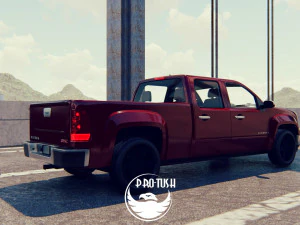 GMC sierra crew cab 2013 3D Model