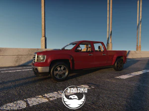 GMC sierra crew cab 2013 3D Model