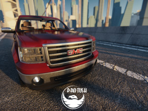 GMC sierra crew cab 2013 Model 3D