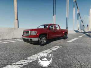 GMC sierra crew cab 2013 3D Model
