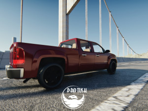GMC sierra crew cab 2013 Model 3D