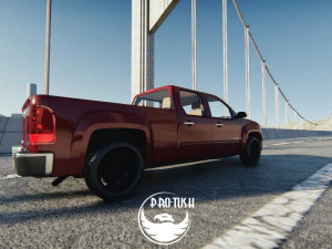 GMC sierra crew cab 2013 3D Model