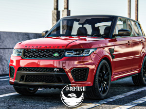 Rang Rover Sport SVR 2015 3D Model