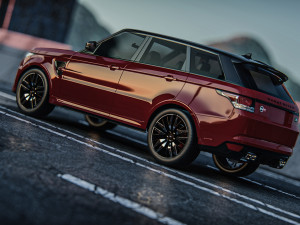 Rang Rover Sport SVR 2015 3D Model