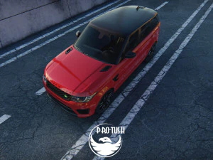 Rang Rover Sport SVR 2015 3D Model