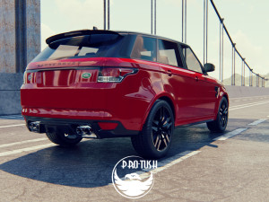 Rang Rover Sport SVR 2015 3D Model