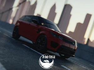 Rang Rover Sport SVR 2015 3D Model