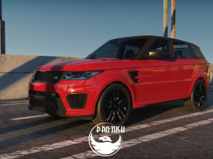 Rang Rover Sport SVR 2015 3D Model