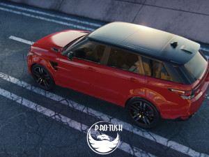 Rang Rover Sport SVR 2015 3D Model