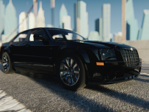 Chrysler 300C Sedan 2009 3D Model