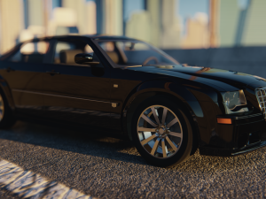 Chrysler 300C Sedan 2009 3D मॉडल