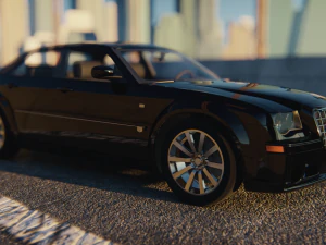 Chrysler 300C Sedan 2009 3D Model