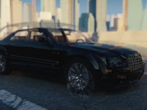 Chrysler 300C Sedan 2009 3D मॉडल