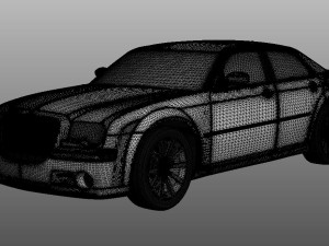 Chrysler 300C Sedan 2009 3D मॉडल