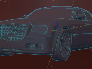 Chrysler 300C Sedan 2009 3D मॉडल