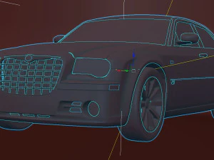 Chrysler 300C Sedan 2009 3D Model
