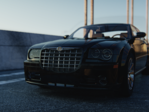 Chrysler 300C Sedan 2009 3D मॉडल