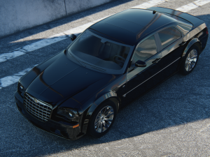 Chrysler 300C Sedan 2009 3D मॉडल