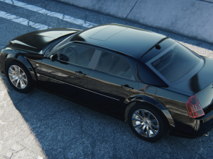 Chrysler 300C Sedan 2009 3D मॉडल