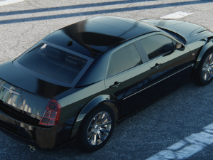 Chrysler 300C Sedan 2009 3D मॉडल