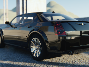 Chrysler 300C Sedan 2009 3D मॉडल
