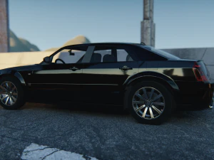 Chrysler 300C Sedan 2009 3D Model