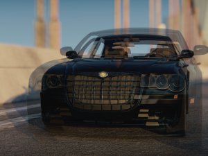 Chrysler 300C Sedan 2009 3D मॉडल