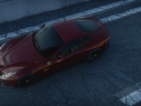 Ferrari F12 Berlinetta 2017 3D Model
