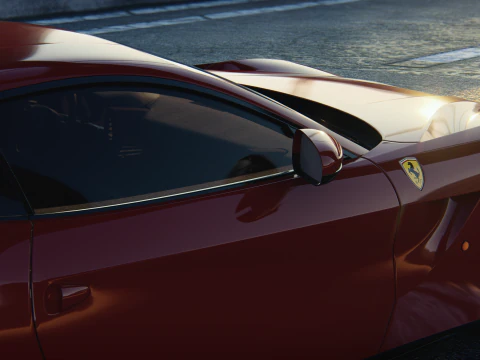Ferrari F12 Berlinetta 2017 3D Model