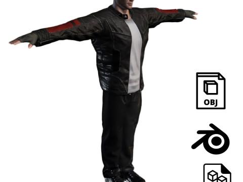 3D Character Model Pack Rigged Animated Game Ready Modelo 3D
