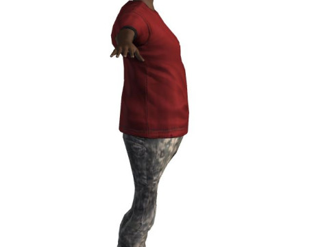 Game-Ready Rigged Animated 3D Character Casual Urban Male Unity Unreal Compatible Modelo 3D