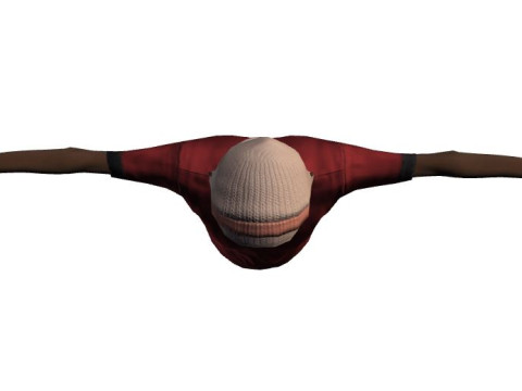 Game-Ready Rigged Animated 3D Character Casual Urban Male Unity Unreal Compatible Modelo 3D
