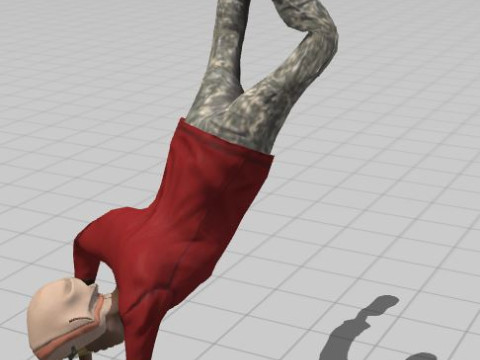 Game-Ready Rigged Animated 3D Character Casual Urban Male Unity Unreal Compatible Modelo 3D