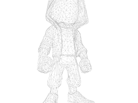 Spiderman Kid Stylized 3D Figurine Model for Print 3D print model Model Cetak 3D