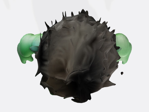 Baby Hulk Stylized for Animation 3D Printing FBX STL OBJ 3D Print Model