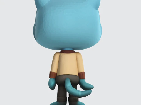 Gumball Watterson for 3D Printing 3D print model 3D Print Model