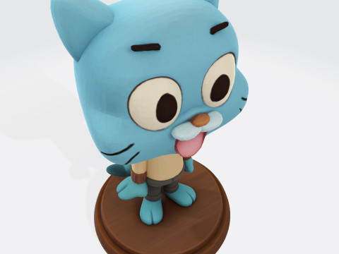 Gumball Watterson for 3D Printing 3D print model 3D Print Model