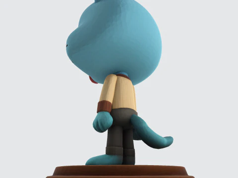 Gumball Watterson for 3D Printing 3D print model 3D Print Model