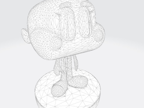 Darwin Watterson Fan-Made 3D Printable Figurine 3D 打印模型