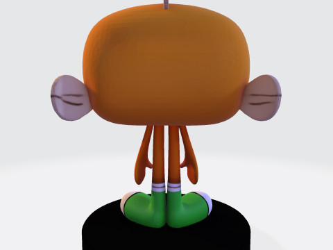 Darwin Watterson Fan-Made 3D Printable Figurine 3D 打印模型