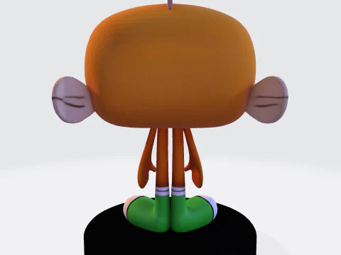 Darwin Watterson Fan-Made 3D Printable Figurine 3D Print Model