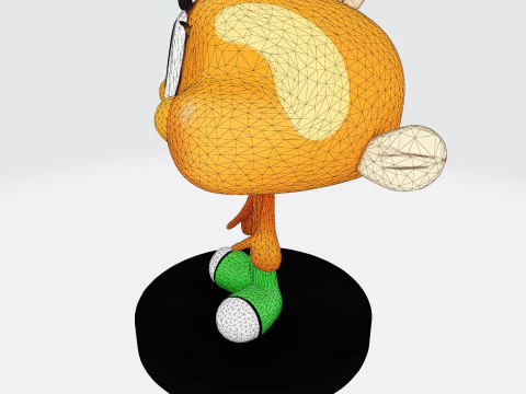 Darwin Watterson Fan-Made 3D Printable Figurine 3D Print Model