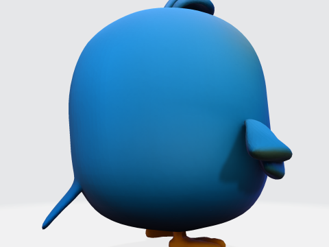 Kotkot 3D Printable Character Model 3Dモデル