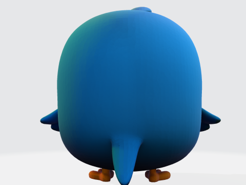 Kotkot 3D Printable Character Model 3Dモデル